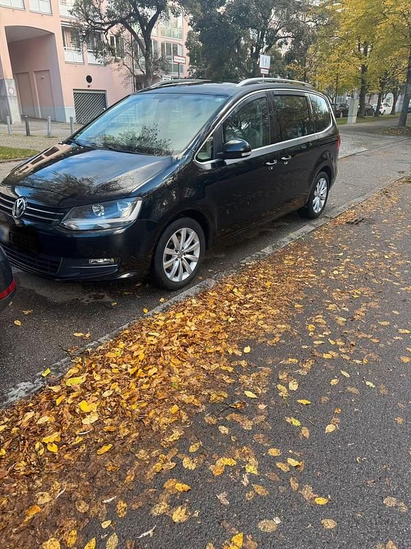 Gebraucht VW Sharan 140 PS (102 kW) 2010 Schwarz Van / Kleinbus