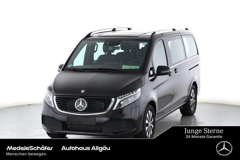 Obsidianschwarz Gebraucht 2024 Mercedes EQV300 Avantgarde Van / Kleinbus | 47.850 € (Superpreis) - Bild 1/4