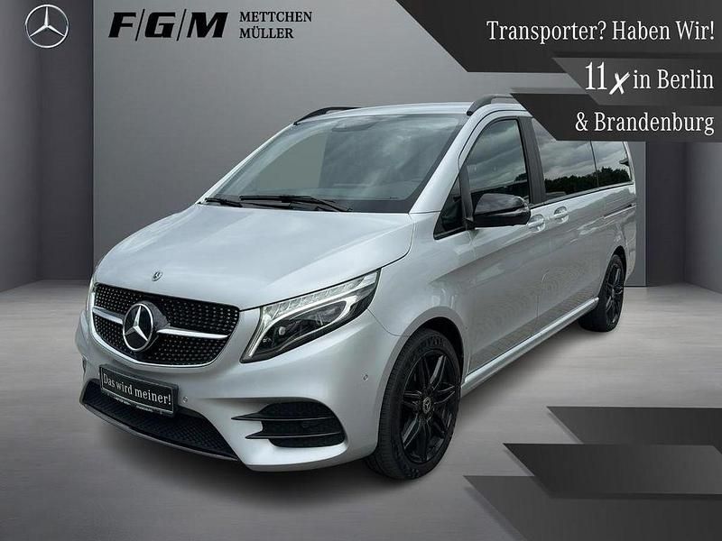 Silber Gebraucht 2022 Mercedes V300 Exclusive Van / Kleinbus | 66.270 € (Fairer Preis) - Bild 1/4