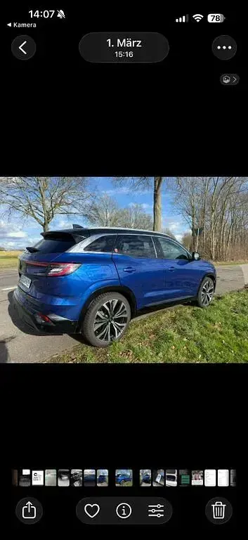 Gebraucht Renault Austral Iconic 200 PS (147 kW) 2023 Blau SUV