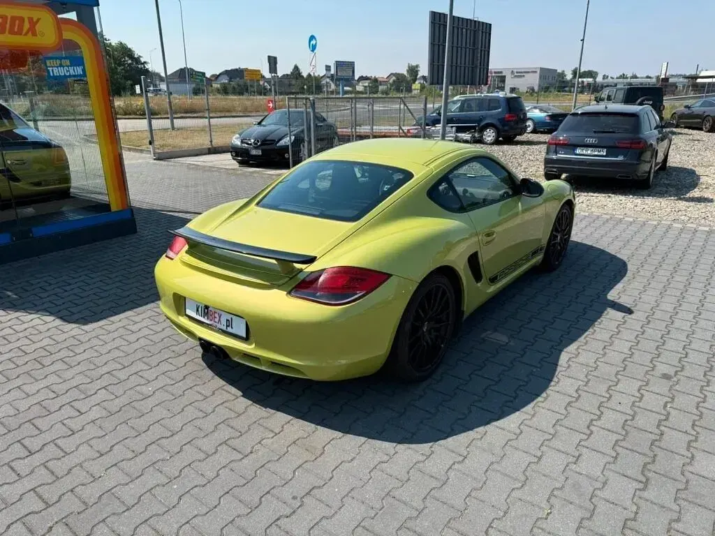Gebraucht Porsche Cayman R 330 PS (242 kW) 2011 Grün Coupé