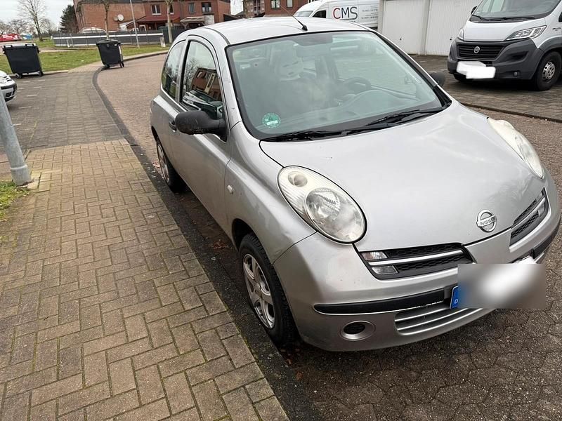 Silber Gebraucht 2007 Nissan Micra Kleinwagen | 1.400 € (Fairer Preis) - Bild 1/4