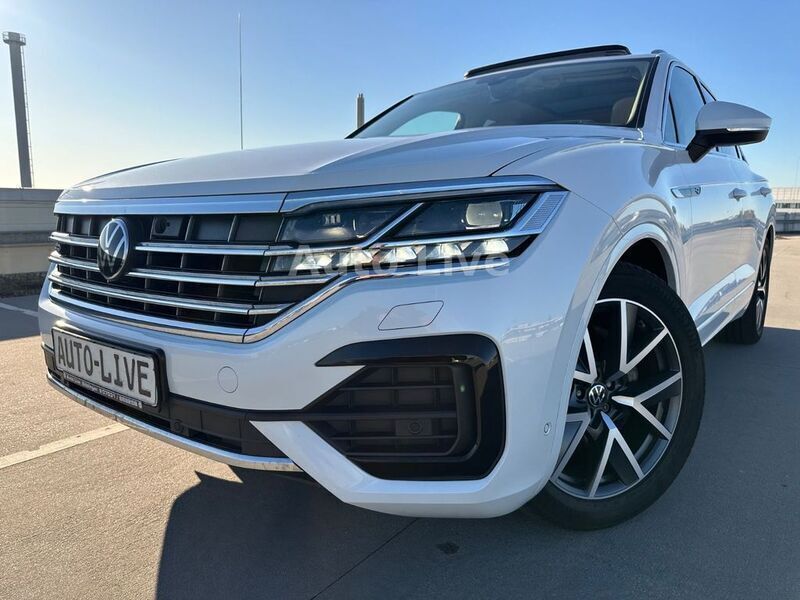 Weiß Gebraucht 2022 VW Touareg R-line SUV | 52.990 € (Fairer Preis) - Bild 1/4