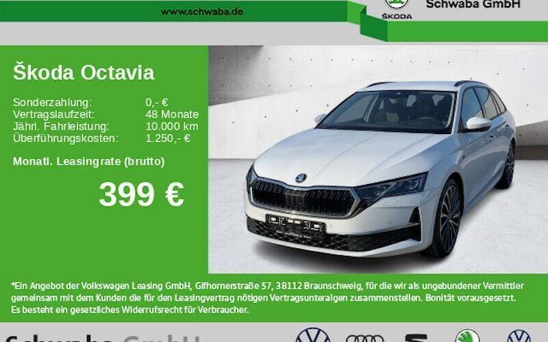Weiß Neu 2025 Skoda Octavia Tour Kombi | 36.960 € (Fairer Preis) - Bild 1/4