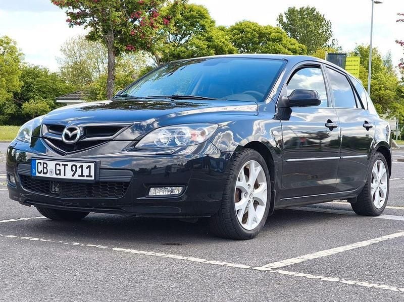 Schwarz Gebraucht 2008 Mazda 3 Limousine | 5.500 € (Teuer) - Bild 1/4