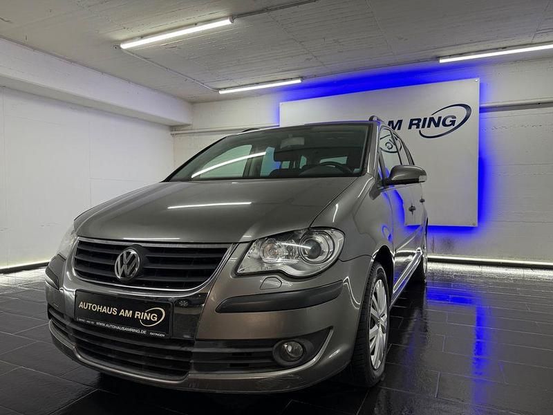 Gebraucht VW Touran Conceptline 105 PS (77 kW) 2007 Grau Van / Kleinbus