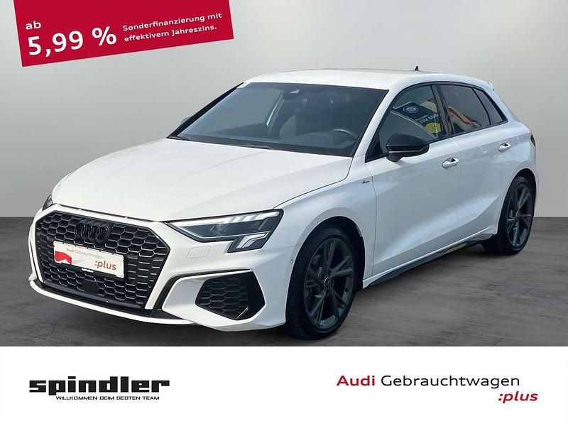 Ibisweiß Gebraucht 2024 Audi A3 S-Line Limousine | 30.480 € (Superpreis) - Bild 1/4