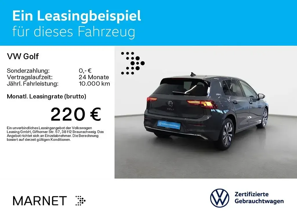Gebraucht VW Golf VIII Goal 150 PS (110 kW) 2025 Delfingrau metallic Limousine