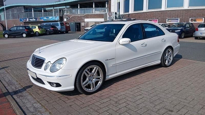 Gebraucht Mercedes E55 AMG AMG 476 PS (350 kW) 2003 Weiß Limousine