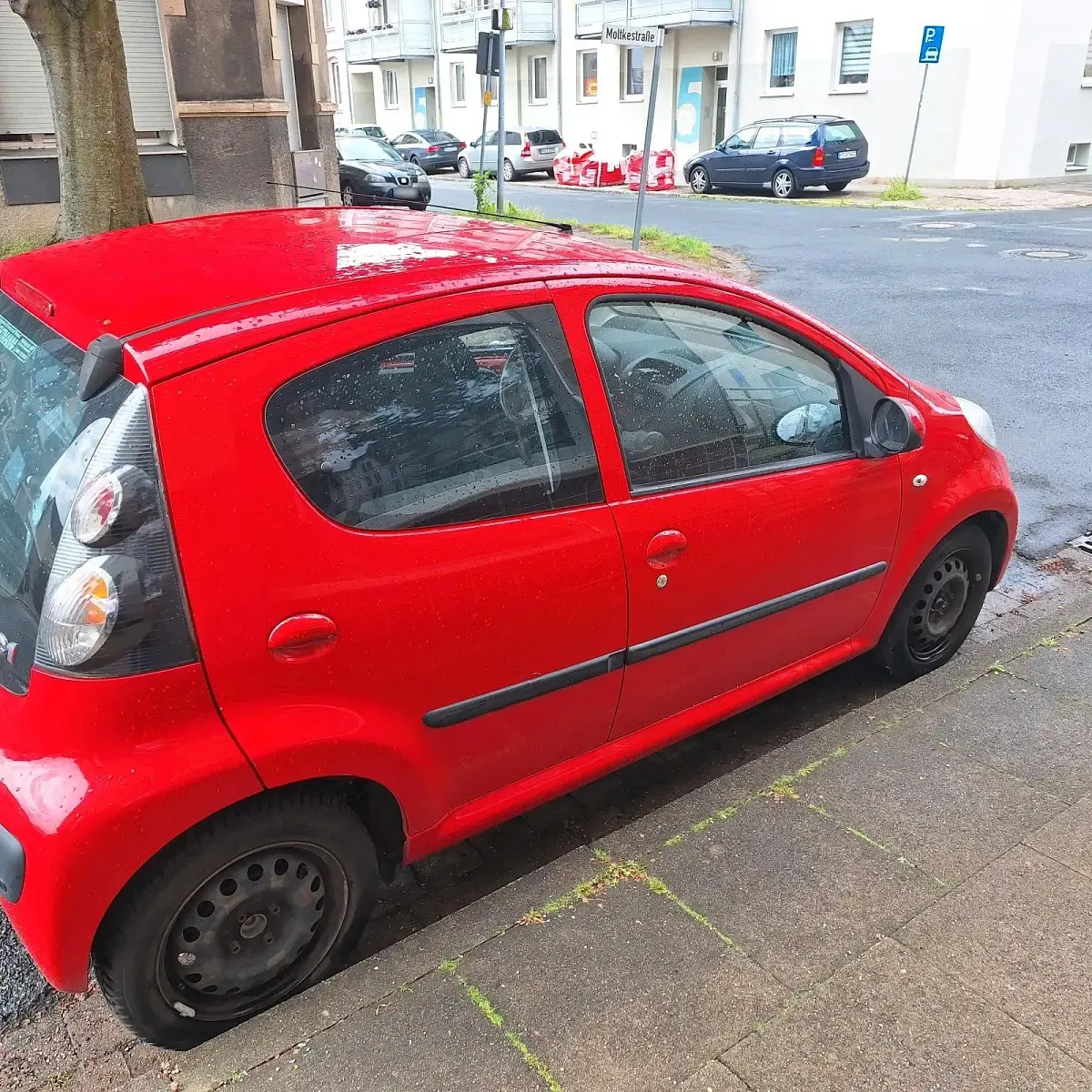 Gebraucht Citroën C1 68 PS (50 kW) 2010 Rot Kleinwagen