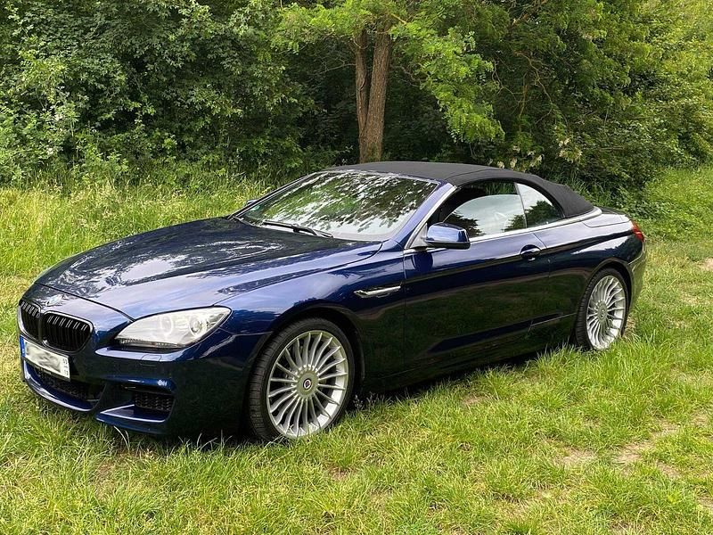 Blau Gebraucht 2011 BMW 640 Cabriolet Sport Line Cabrio | 26.640 € (Etwas zu teuer) - Bild 1/4