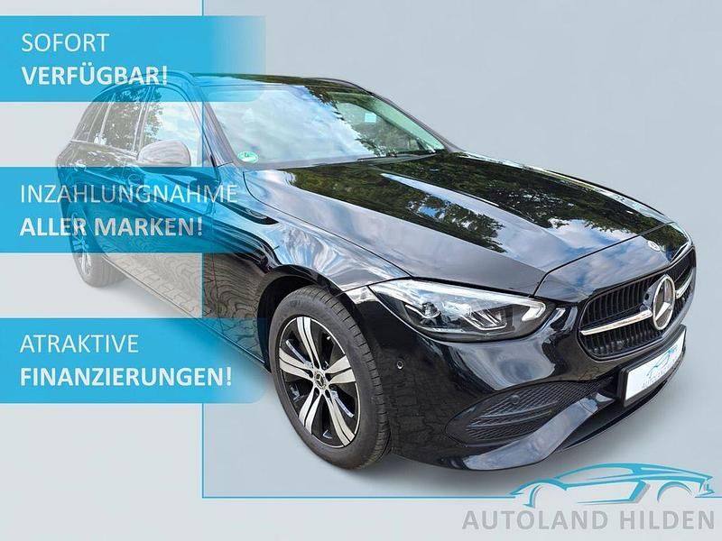 Schwarz Gebraucht 2021 Mercedes C220 Limousine | 26.990 € (Fairer Preis) - Bild 1/4