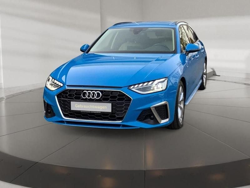Usata Audi A4 S-Line 204 CV (150 kW) 2021 Blu Station wagon