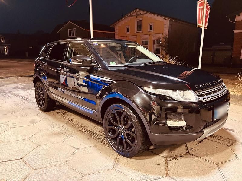 Schwarz Gebraucht 2012 Land Rover Range Rover evoque SUV | 10.490 € (Fairer Preis) - Bild 1/4