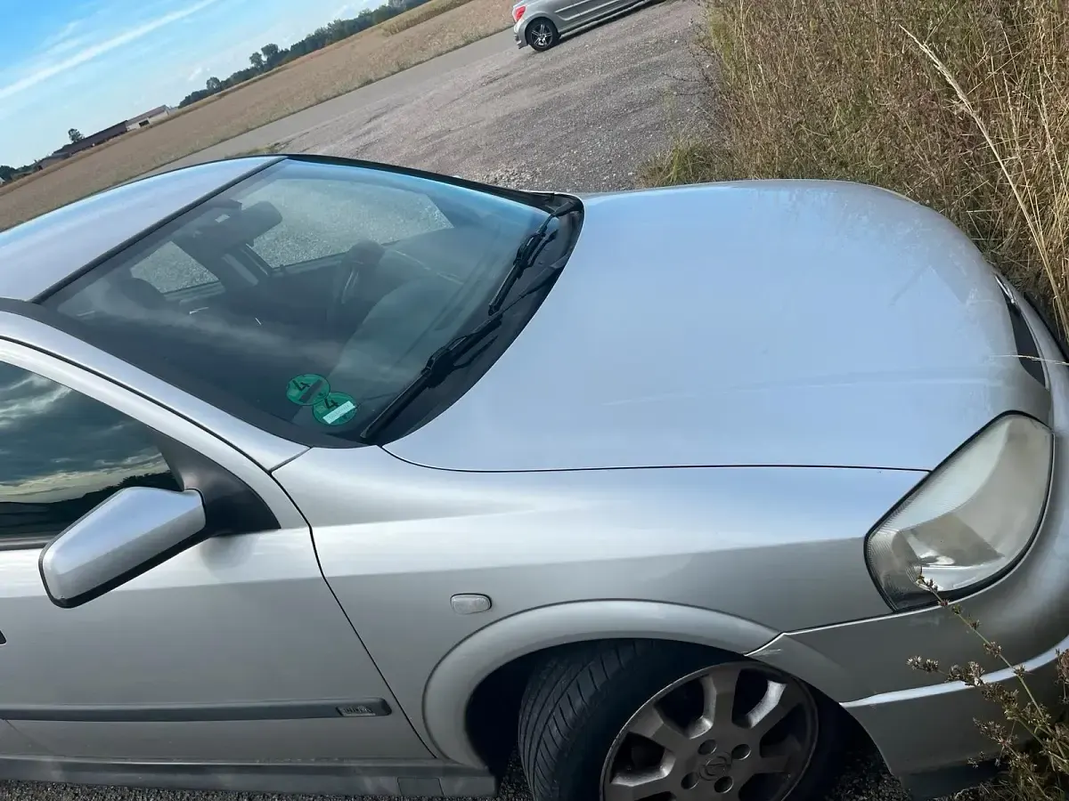 Gebraucht Opel Astra 101 PS (74 kW) 2002 Grau Limousine