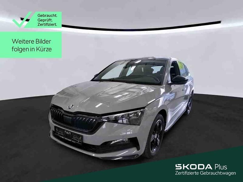 Stahlgrau Gebraucht 2021 Skoda Scala Monte Carlo Kleinwagen | 19.999 € (Teuer) - Bild 1/4