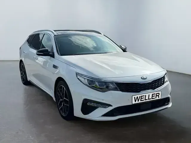 Gebraucht Kia Optima GT-Line 136 PS (100 kW) 2019 Weiß Kombi