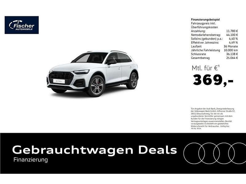 Gletscherweiß metallic Gebraucht 2025 Audi Q5 Advanced SUV | 55.880 € (Superpreis) - Bild 1/4