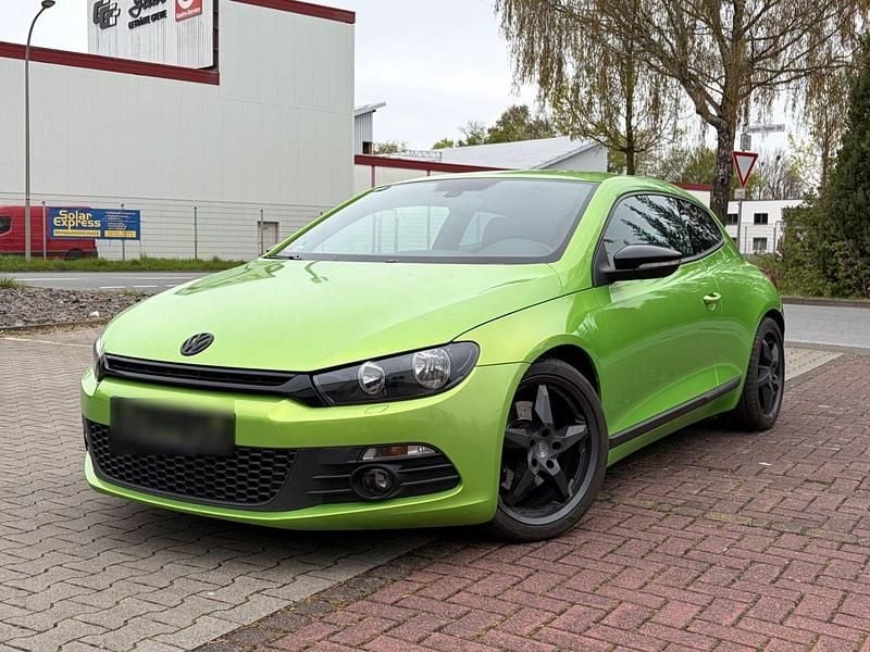 Second-hand VW Scirocco 200 CP (147 kW) 2009 Verde Coupe