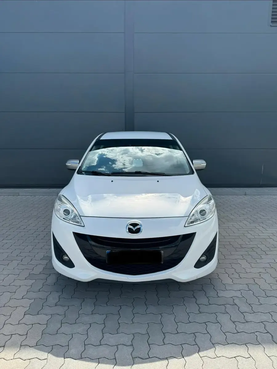 Gebraucht Mazda 5 116 PS (85 kW) 2014 Weiß Van / Kleinbus