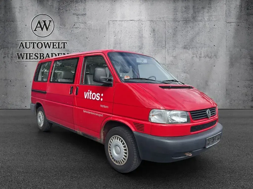Brugt VW T4 88 HK (64 kW) 2000 Rød Van