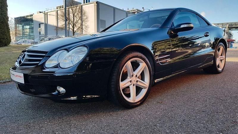 Gebraucht Mercedes SL500 306 PS (225 kW) 2005 Schwarz Cabrio