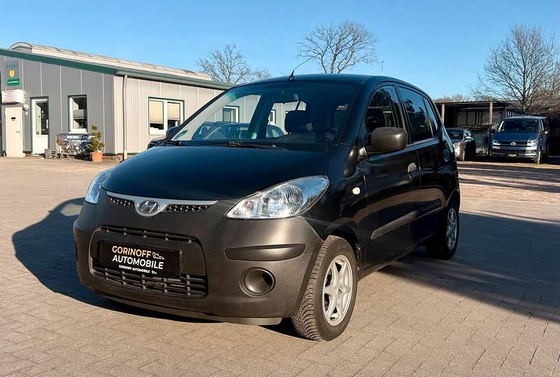Gebraucht Hyundai i10 66 PS (48 kW) 2010 Schwarz Kleinwagen
