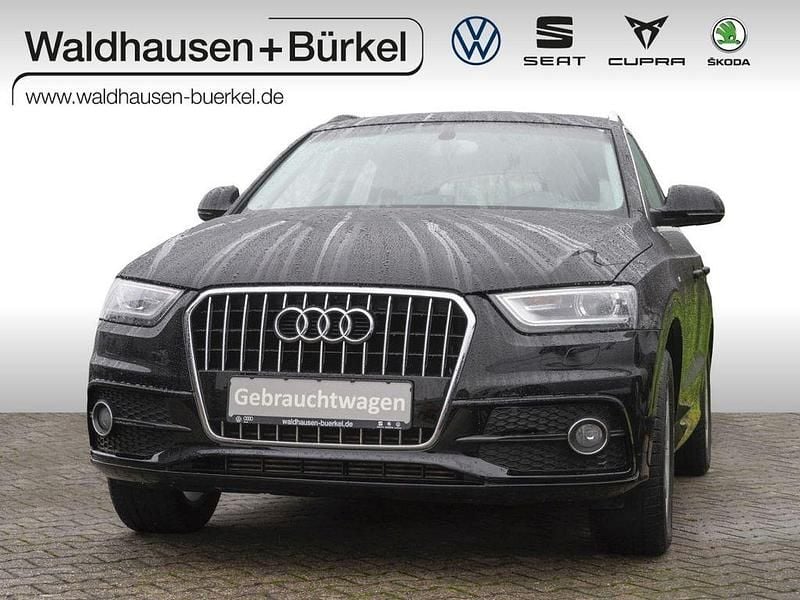 Schwarz Gebraucht 2014 Audi Q3 S-Line SUV | 14.990 € (Superpreis) - Bild 1/4