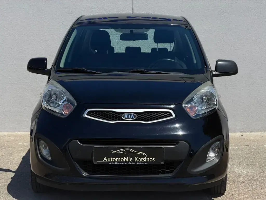 Gebraucht Kia Picanto Edition 7 69 PS (50 kW) 2012 Schwarz Kleinwagen