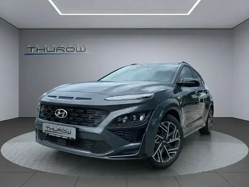 Gebraucht Hyundai Kona N Line 120 PS (88 kW) 2023 Grau SUV