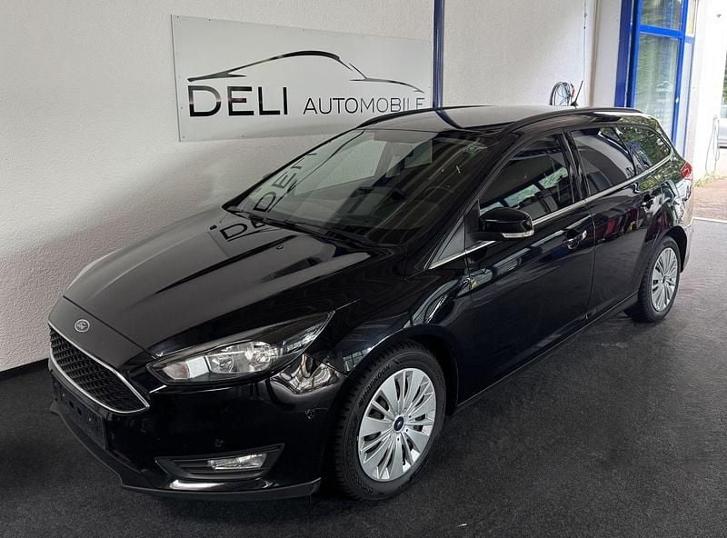 Schwarz Gebraucht 2018 Ford Focus Cool & Connect Kombi | 7.790 € (Guter Preis) - Bild 1/4