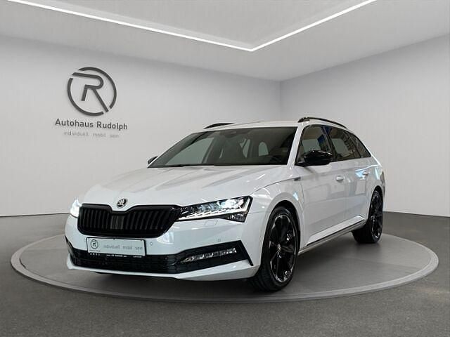 Gebraucht Skoda Superb SportLine 150 PS (110 kW) 2022 Weiß Kombi