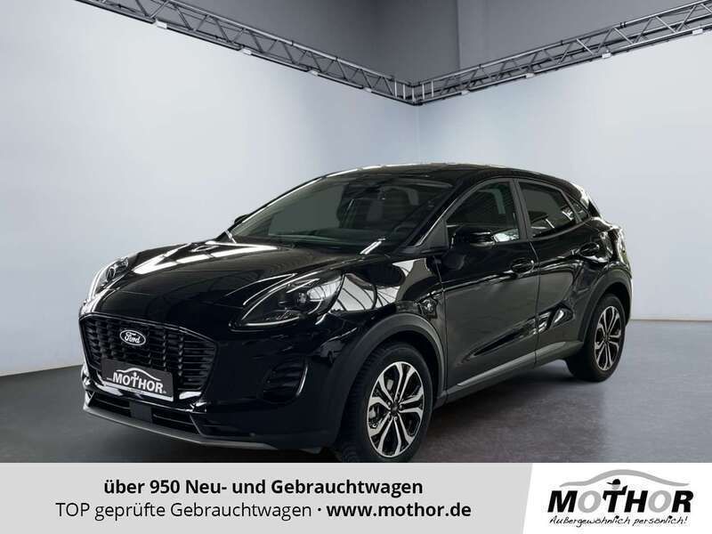 Obsidianschwarz Neu 2024 Ford Puma Titanium SUV | 26.287 € (Guter Preis) - Bild 1/4