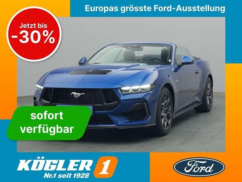 Atlas blau Neu 2025 Ford Mustang GT Cabrio | 60.470 € - Bild 1/4