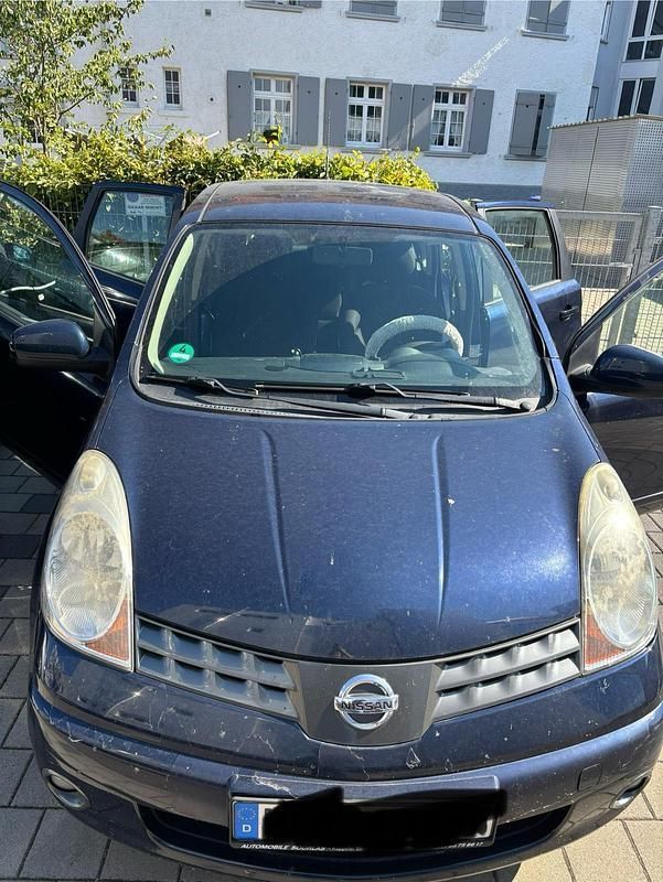 Blau Gebraucht 2008 Nissan Note Van / Kleinbus | 600 € (Superpreis) - Bild 1/4