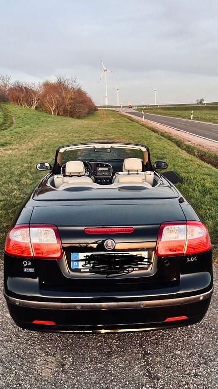 Gebraucht Saab 9-3 Cabriolet Vector 150 PS (110 kW) 2006 Schwarz Cabrio