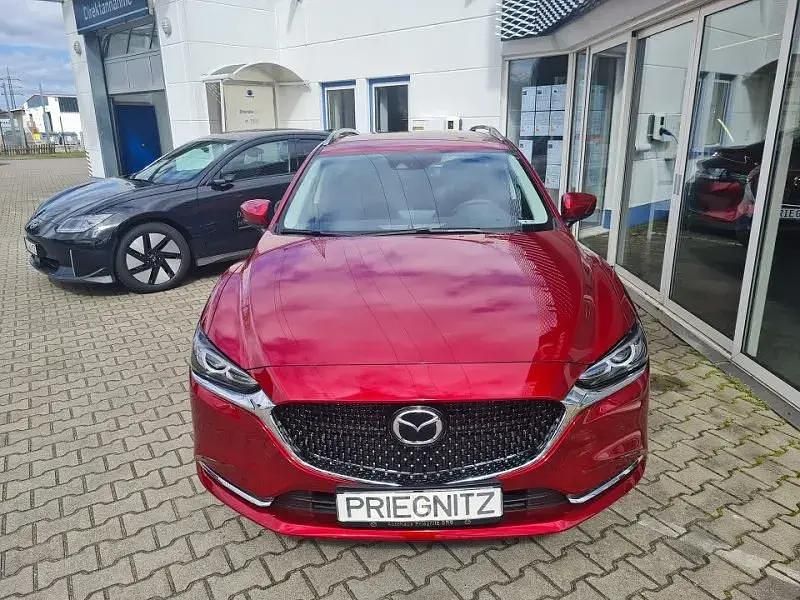 Soul red crystal Gebraucht 2023 Mazda 6 Exclusive Kombi | 32.490 € (Teuer) - Bild 1/4