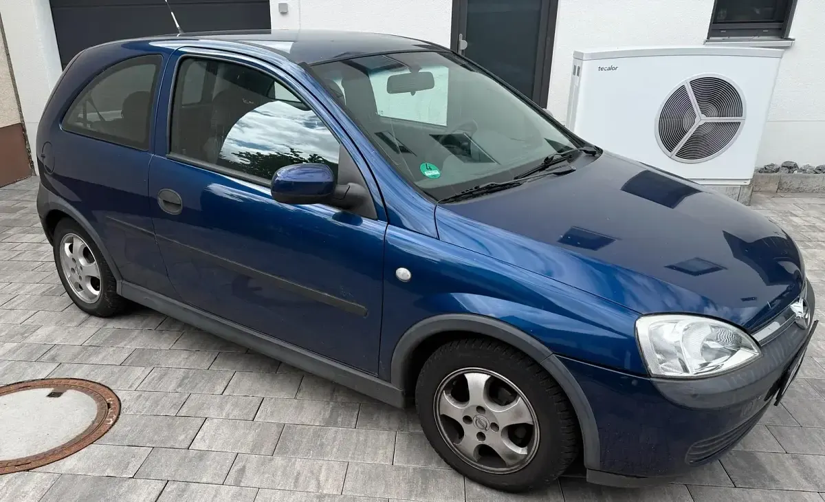 Gebraucht Opel Corsa 75 PS (55 kW) 2003 Blau Kleinwagen