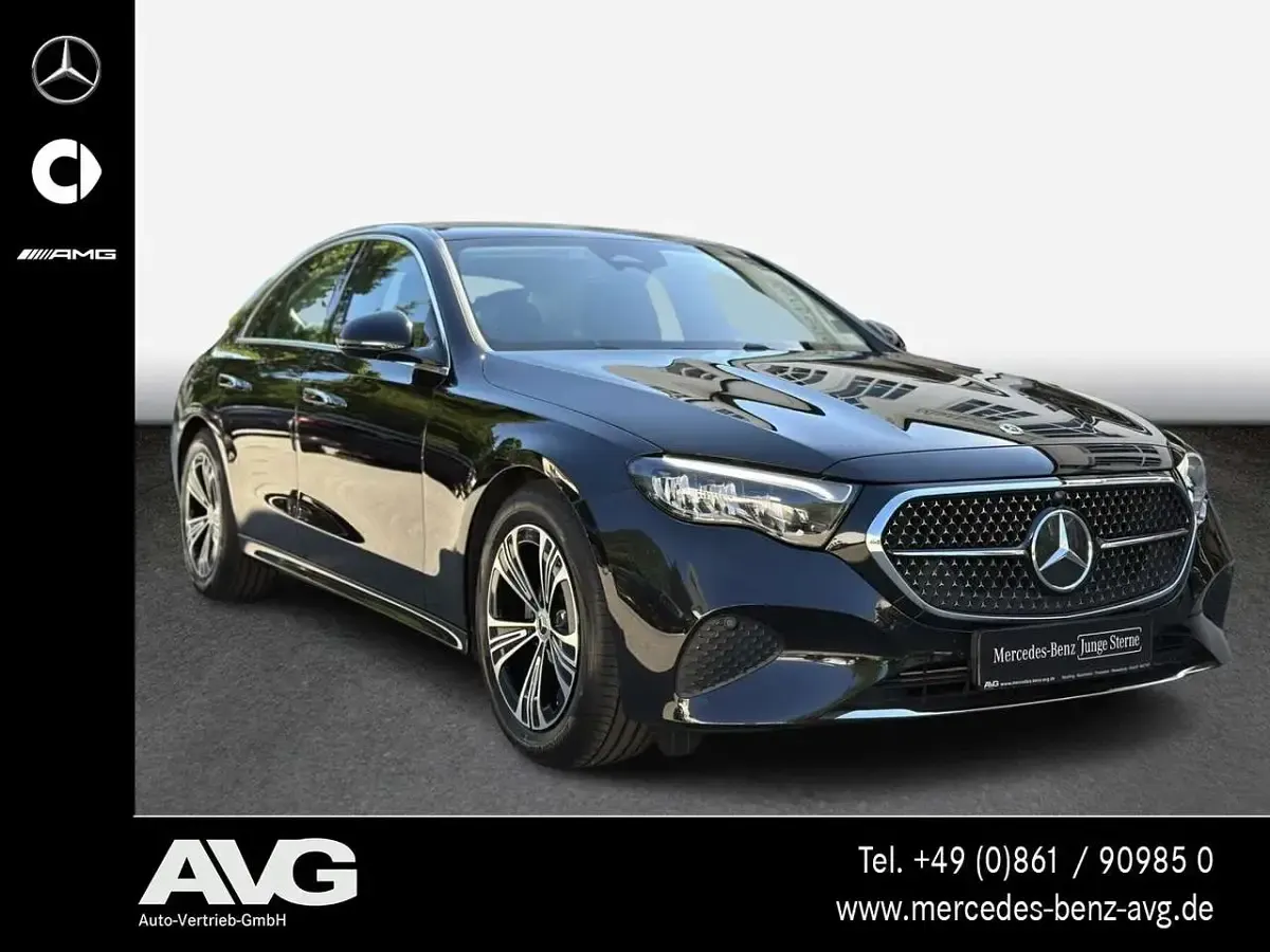 Gebraucht Mercedes E200 Advanced 204 PS (150 kW) 2025 Obsidianschwarz Limousine