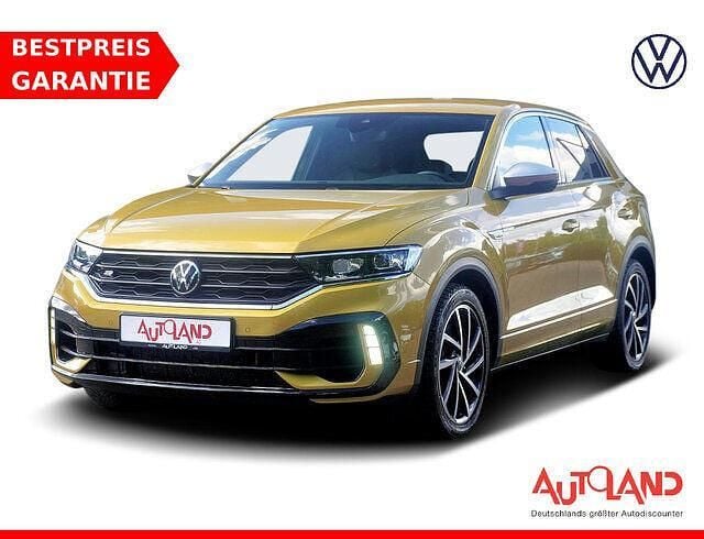 Gelb Gebraucht 2021 VW T-Roc R SUV | 29.950 € (Fairer Preis) - Bild 1/4