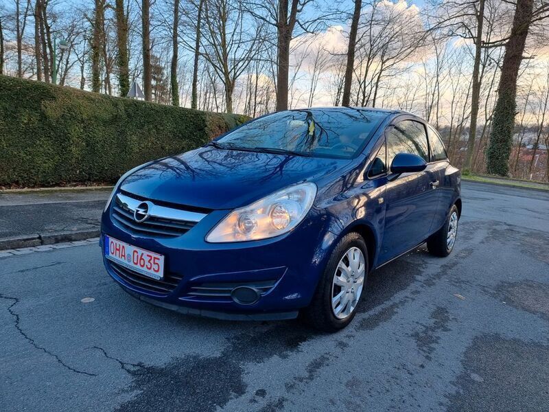 Blau Gebraucht 2009 Opel Corsa Selection Kleinwagen | 1.200 € (Superpreis) - Bild 1/4