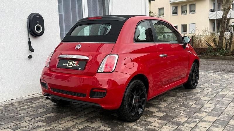 Second-hand Fiat 500C S 69 CP (50 kW) 2013 Roșu Cabrio