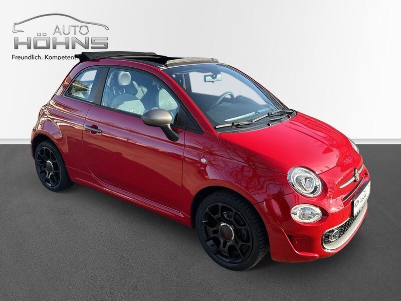 Rot Gebraucht 2017 Fiat 500C Cabrio | 10.799 € (Fairer Preis) - Bild 1/4