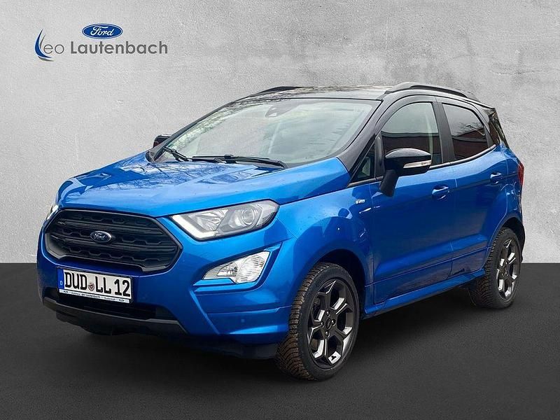 Dynamicblau metallic Gebraucht 2021 Ford Ecosport ST-Line SUV | 19.900 € (Teuer) - Bild 1/4