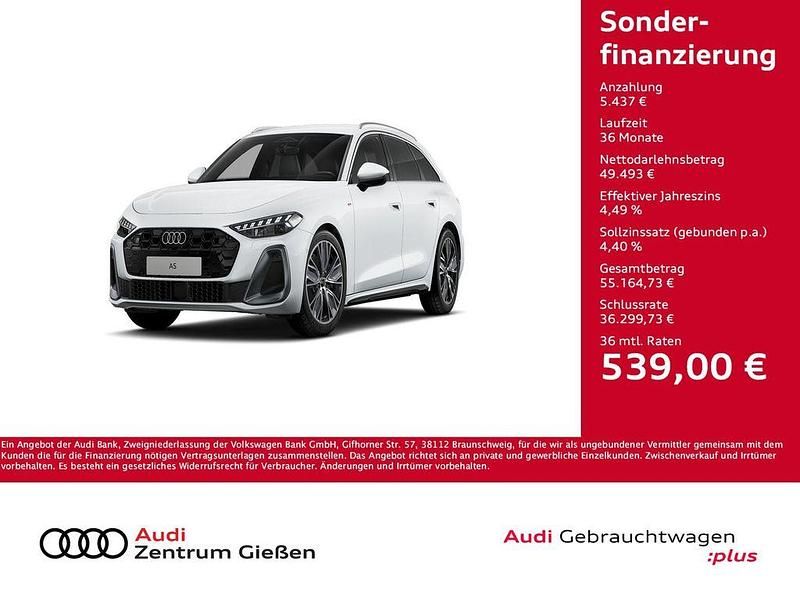 Gletscherweiß metallic Gebraucht 2024 Audi A5 S-Line Coupé | 54.930 € (Guter Preis) - Bild 1/4