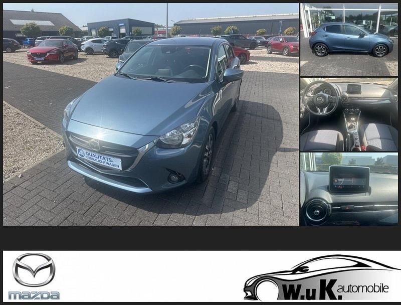 Blau Gebraucht 2017 Mazda 2 Nakama Limousine | 9.990 € (Fairer Preis) - Bild 1/4
