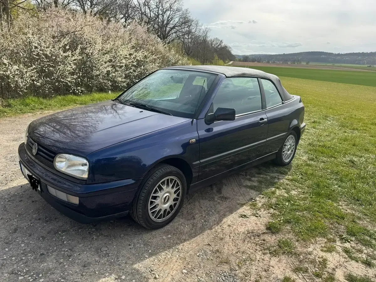 Gebraucht VW Golf Cabriolet 75 PS (55 kW) 1995 Blau Cabrio