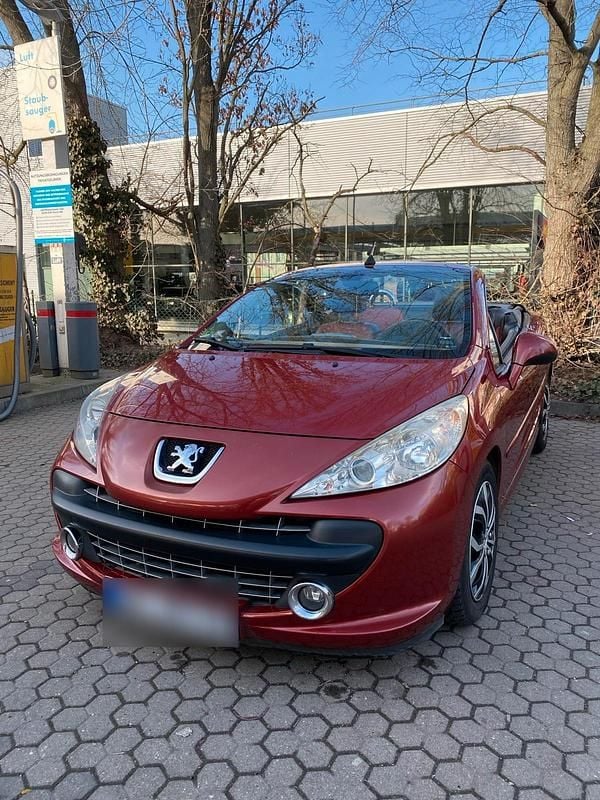 Gebraucht Peugeot 207 CC 120 PS (88 kW) 2008 Rot Cabrio