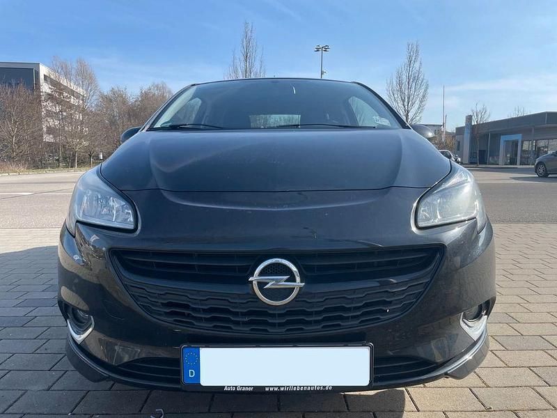 Gebraucht Opel Corsa 90 PS (66 kW) 2016 Schwarz Kleinwagen
