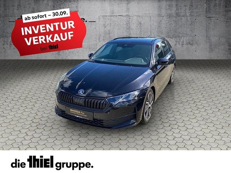 Schwarz Gebraucht 2024 Skoda Octavia SportLine Kombi | 33.980 € (Etwas zu teuer) - Bild 1/4